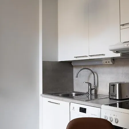 公寓 2ndhomes Cozy, Modern Courtyard With Great Location 赫尔辛基